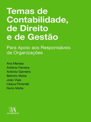 cover image of Temas de Contabilidade, Direito e de Gestão--Para Apoio aos Responsáveis de Organizações